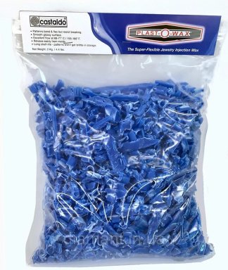 Spuitwas Castaldo Bleu Plast-O-Wax per kg