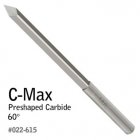 C-Max V-point carbide graveersteker