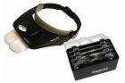 16-134 Headband magniefier with LED + 4 lenses